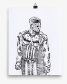 The Punisher Art Print, HD Png Download, Transparent PNG