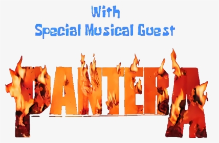 With Special Musical Guest Text Product - Pantera Reinventing The Steel Logo, HD Png Download, Transparent PNG