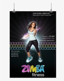 Zumba Fitness Zumba Posters, HD Png Download, Transparent PNG
