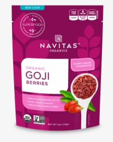Navitas Organics Goji Berries, HD Png Download, Transparent PNG