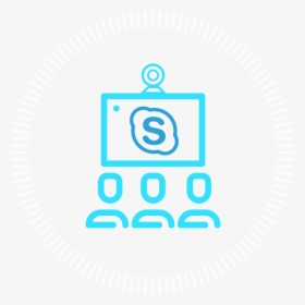 Transparent Meeting Icon Png - Skype For Business, Png Download, Transparent PNG