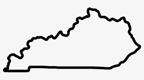 Kentucky Outline Png - State Of Ky Outline, Transparent Png, Transparent PNG