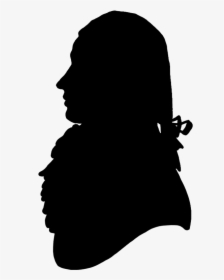 Victorian Silhouette Man - Alexander Hamilton Silhouette, HD Png Download, Transparent PNG