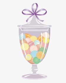 Png Jar Of Sweets - Candy Jar Clip Art, Transparent Png, Transparent PNG