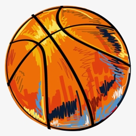 Graffiti Basketball Illustration - Graffiti Basketball, HD Png Download, Transparent PNG