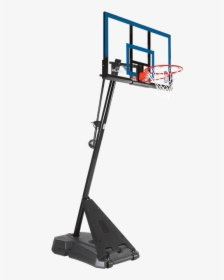 Transparent Basketball Hoop - Spalding 54 Angled Basketball Hoop, HD Png Download, Transparent PNG