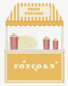 Candy Clipart Popcorn - Popcorn Circo Desenho Png, Transparent Png, Transparent PNG