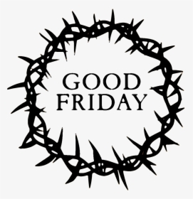 Good Friday Black And White Clipart, HD Png Download, Transparent PNG