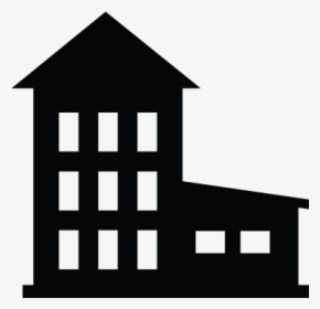 Building, Home, Architecture, House, Hotel Icon - Architecture Home Clipart Black And White, HD Png Download, Transparent PNG