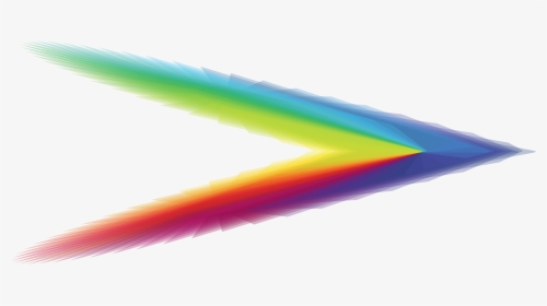 Rainbow Arrow Clip Arts - Rainbow Arrow Png, Transparent Png, Transparent PNG