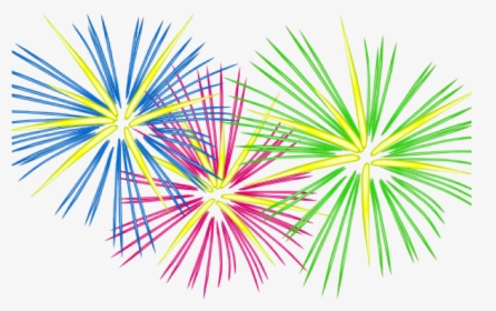 Firework Clipart Celebration - Picsart Happy New Year Png, Transparent Png, Transparent PNG