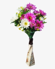 Tovick Twisted Ceramic Flower Vase With Two Bunches - Bouquet, HD Png Download, Transparent PNG