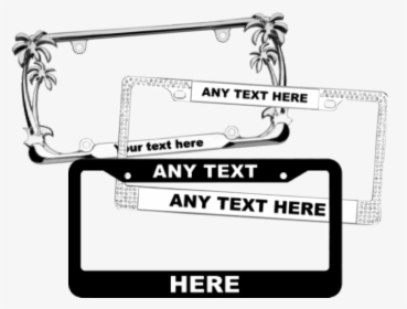 Customize A License Plate Frame - Vehicle Registration Plate, HD Png Download, Transparent PNG