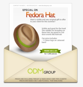 Summer Promo Special Offer Fedora Hat - Plywood, HD Png Download, Transparent PNG