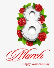 8 March Png - Happy Women's Day Png, Transparent Png, Transparent PNG