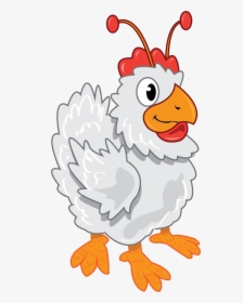 Space Chicken - Cartoon, HD Png Download, Transparent PNG