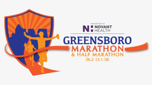 Greensboro Marathon Logo 2015    Class Img Responsive - Graphic Design, HD Png Download, Transparent PNG