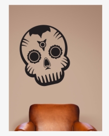 Day Of The Dead Skull - Skull, HD Png Download, Transparent PNG