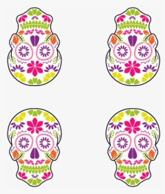 Sugar Skull Mexican Calavera, HD Png Download, Transparent PNG