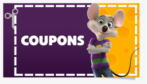 Clip Coupon Animated - 2018 Chuck E Cheese Coupons 100 Tokens 2017, HD Png Download, Transparent PNG