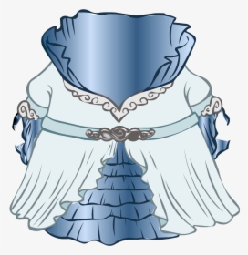 Gown Clipart Queen Dress - Gown Club Penguin, HD Png Download, Transparent PNG