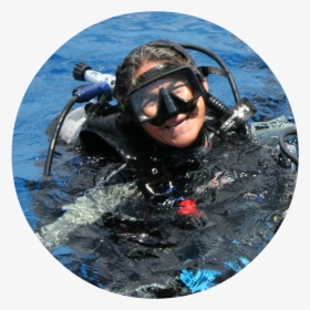 Cristina Roman Cozumel Dive Instructor - Diving Mask, HD Png Download, Transparent PNG