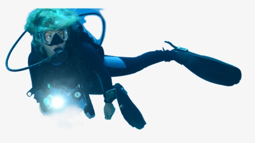 A Guy With Snowboard - Scuba Diving, HD Png Download, Transparent PNG