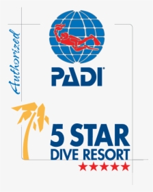 Padi 5 Star Dive Resort Png, Transparent Png, Transparent PNG