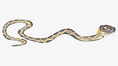 Transparent Snake Clipart - Snake Slither Clipart, HD Png Download, Transparent PNG