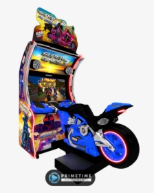 Raw Thrills Super Bikes - Super Bikes 3 Arcade Game, HD Png Download, Transparent PNG