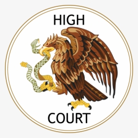 Emblem Of The High Court Of The Norfolk Empire - Mexico Flag Eagle Png, Transparent Png, Transparent PNG