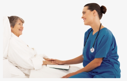 Doctor Comforting - Doctor And Patient Png, Transparent Png, Transparent PNG