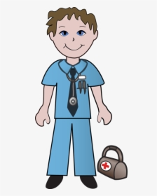 Doctor Nurse Clipart - Doctor And Nurse Clip Art, HD Png Download, Transparent PNG