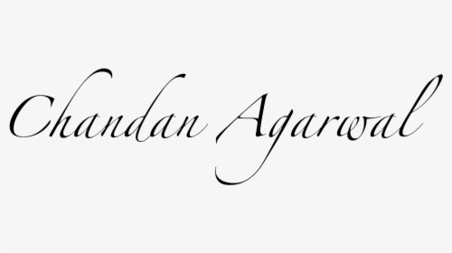 Chandan Agarwal - Calligraphy, HD Png Download, Transparent PNG