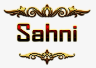 Sahni Name Logo Png - Farhan Name, Transparent Png, Transparent PNG