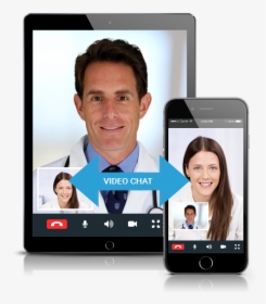 Video Chat Patient, HD Png Download, Transparent PNG
