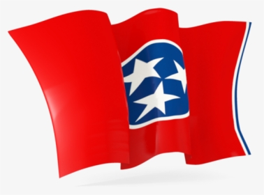 Download Flag Icon Of Tennessee - Tunisia Flag Waving Png, Transparent Png, Transparent PNG