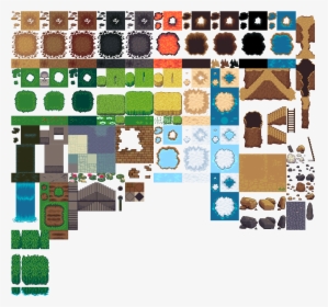 Preview - Video Game Tile Set, HD Png Download, Transparent PNG