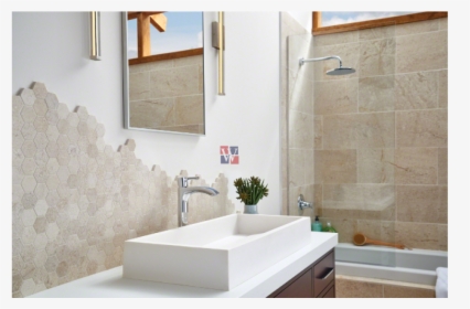 Bathroom Tile Floor Ceramic Countertop - Bathroom, HD Png Download, Transparent PNG