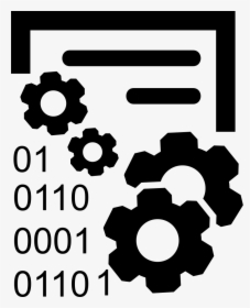 Transparent Binary Code Png - Bits And Bytes Icon, Png Download, Transparent PNG