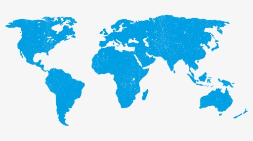 World Map Plain Vector, HD Png Download, Transparent PNG