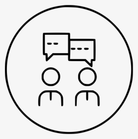 Employee Team Chat Talk - Employee Talk Icon Png, Transparent Png, Transparent PNG