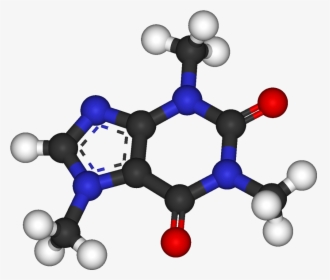 Cafeína - Salicylic Acid 3d Model, HD Png Download, Transparent PNG