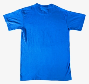 Rare Vintage Nike T Shirt 80s 90s Tee - Royal Blue Polo Back, HD Png Download, Transparent PNG