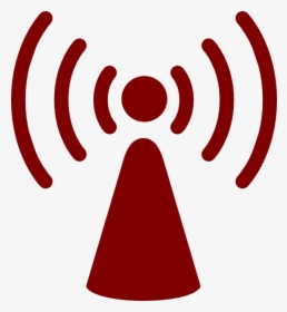 Tower Light Blood Red Svg Clip Arts - Internet Service Provider Png, Transparent Png, Transparent PNG
