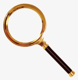 Brown Magnifying Glass Clipart, HD Png Download, Transparent PNG