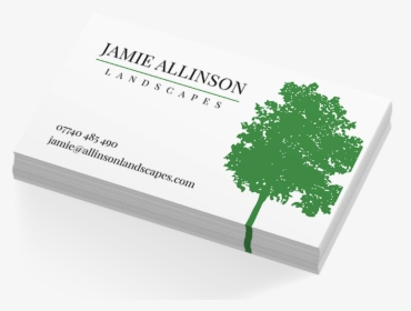 Landscape Gardener Business Cards - Landscape Gardener Business Card, HD Png Download, Transparent PNG