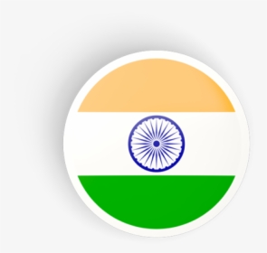 Round Concave Icon - India Flag Png Icon, Transparent Png, Transparent PNG