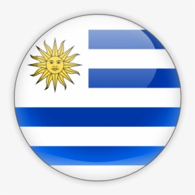 Uruguay Flag Icon - Uruguay Flag Logo Png, Transparent Png, Transparent PNG