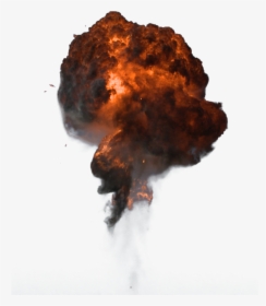 Transparent Orange Smoke Png - Realistic Explosion Effect Png, Png Download, Transparent PNG
